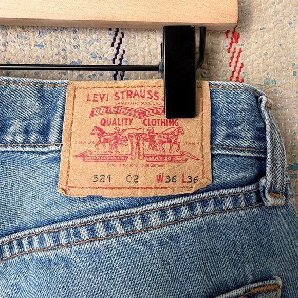 Custom wide leg baggy flared jeans size 36 x 36 - Picture 6 of 7